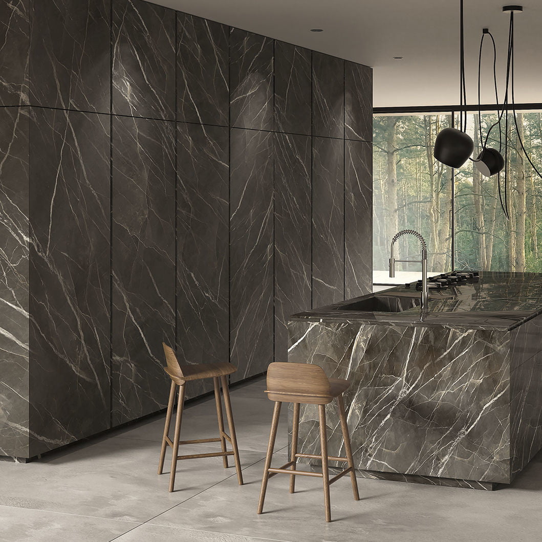 LAMINAM-CALACATTA BLACK